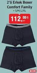 COMFORT FAMİLY 2'Lİ ERKEK BOXER COMFORT FAMİLY 2'Lİ ERKEK BOXER